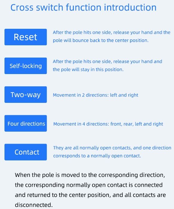 joystick cross switch