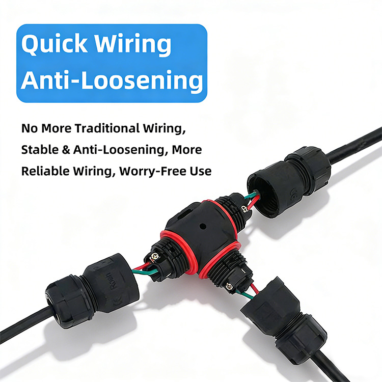 No More Traditional Wiring, Stable & Anti-Loosening, MoreReliable wiring, Worry-Free Use No More Traditional Wiring, Stable & Anti-Loosening, MoreReliable wiring, Worry-Free Use