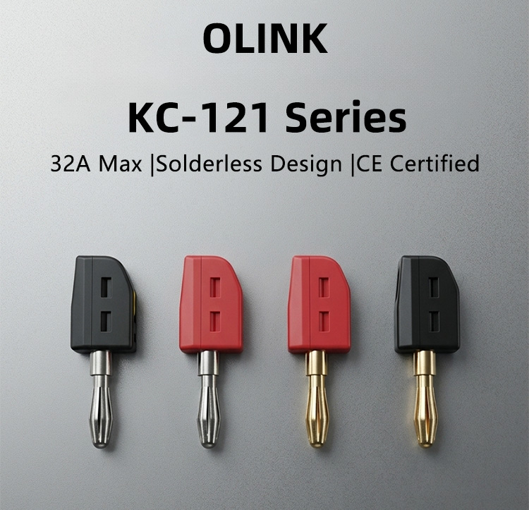 KC-211 is a solder-free plug and wire connector with a maximum current of 32A and CE certification.