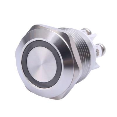 19mm on off momentary push button switch types