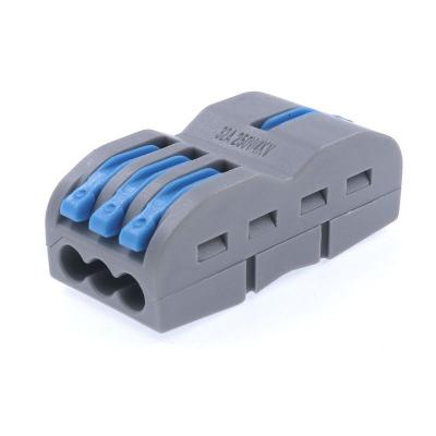 Compact splicing connector