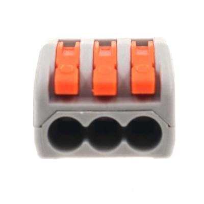 Equivalent 222-413 Series 3 Pin Lever Small Wire Connector