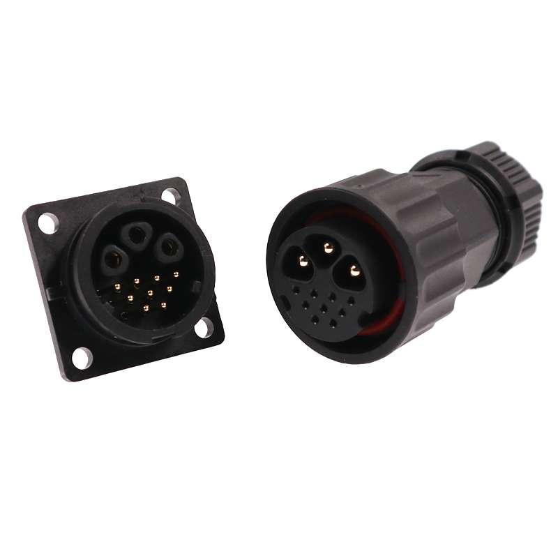 12 pin electrical connector