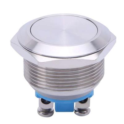 22mm IP65 Waterproof Electronics Momentary Push Button Switch