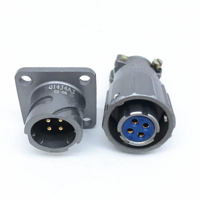 Circular metal connectors