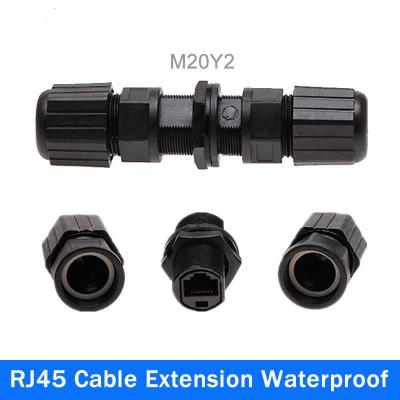 RJ45 Waterproof connector cat5e IP67 network cable