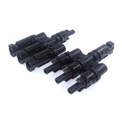 3 Way MC4 Branch Connector Solar 3 In 1 Out MC4 Connectors