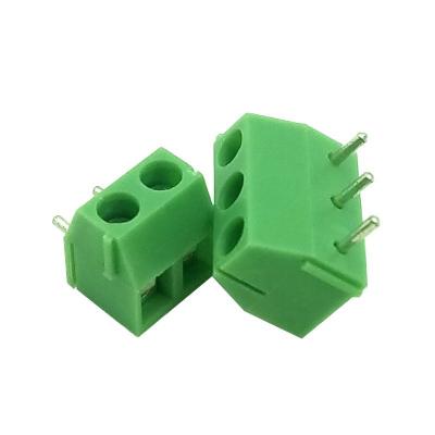 6 position 3.5mm pitch side entry electronic screw terminal block