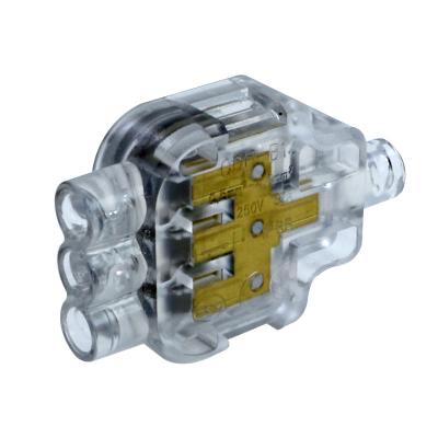 Waterproof Quick Connection Terminal IP68 B Series 3 TO 3 Gel-filled wire connector