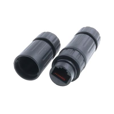 M16-RJ45 network waterproof joint connector