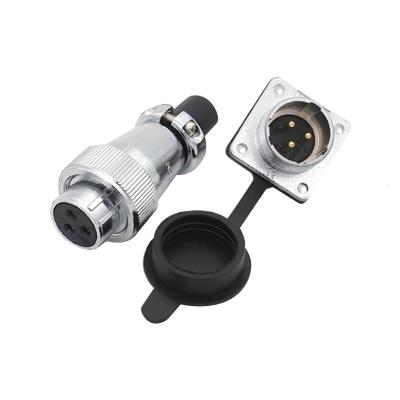 Waterproof ws series aviation connector 3p 4pin 5pin 7 8pin 9 10 12 15pin aviation jointin