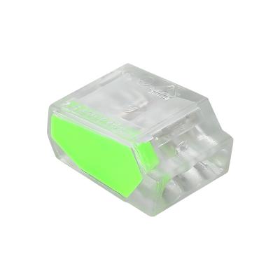2 Port Wire Connector PC25 Series Fast Connect Push In Terminal Block