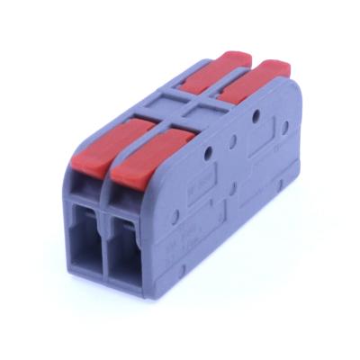 Compact Lever Nut Splice Connector Quick Push Wire Conductor Terminal Block Wire to Wire Connector