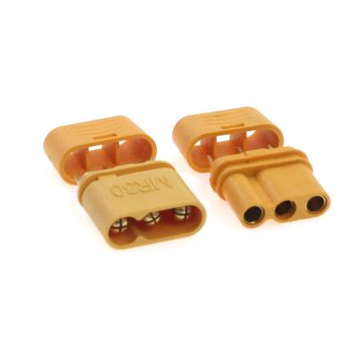 MR30 Amass  with Shrouds plug Gold-Plated LIPO Battery Adapters Bullet Connectors
