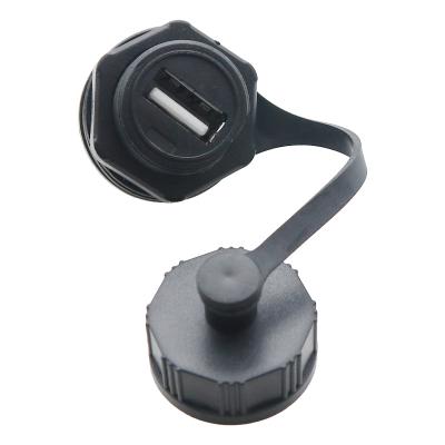 5P Rear Mount USB 2 with Dust Cap for Protection and Easy Maintenance