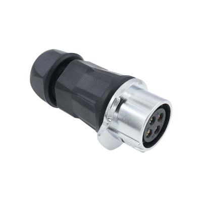 High-Quality FP20 LP20 M20 Industrial Power Auto Connectors for Mechanical Equipment with IP67 Waterproof Rating