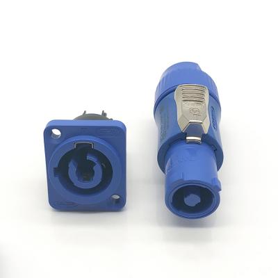 New Version IP65 Waterproof Powercon Connector 3 Pin AC Power for LED Screens and Stage Lighting