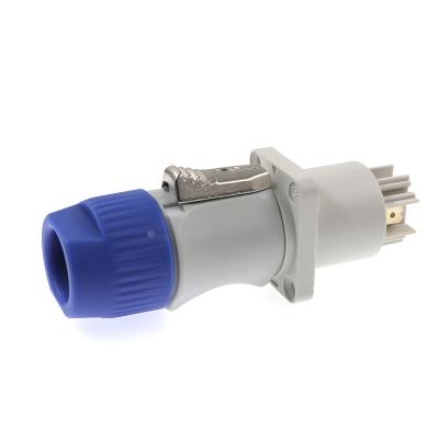 Powercon Connector for Stage Lighting