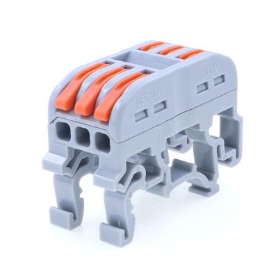Screwless Terminal Block Electrical Cable Connector