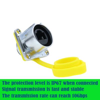 Toolless Field Termination Plug for Cat6A/6/7 RJ45 Connectors