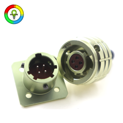 Russian Aviation Mill Electrical Miniature Circular Bayonet Lock Male/Female Socket Multi-Pin Connector
