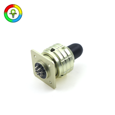Russian Aviation Mil Spec 24V Female Round 4P/10 Pin Power Cord Connector Industrial Miniature DC for Connection