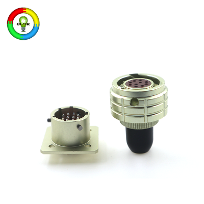 Mil Spec Industrial Aviation Metal Circular Battery Cells Automation AC Plug Power Bayonet 4 Pin Connector