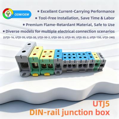 UTJ5 Series DIN Rail Junction Box