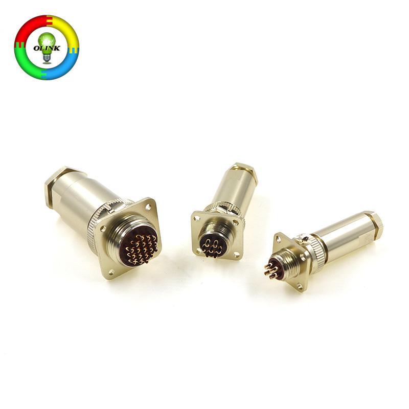 Russian Aviation Mini Brass Aerospace Connector