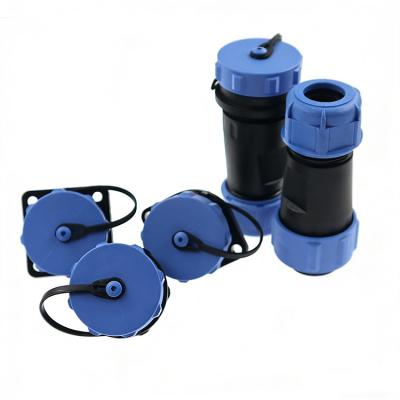 OL11 IP68 Waterproof Connector 2-5 Pin Female Gold Plated Contacts Bulkhead Socket