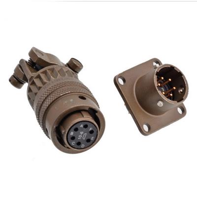 MS3116 Amphenol Mil Connector MS3116 Aerospace Power Adapter-Bend Circular Air Plug 600V 7.5A IP67 Rated