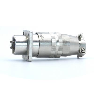 XS8 XS9 XS12 XS16 Automotive Gold-Plated IP65 Powercon Round Socket Electric Quick Connector