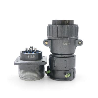 OL-P Series IP55 Right Angle Automotive Connector